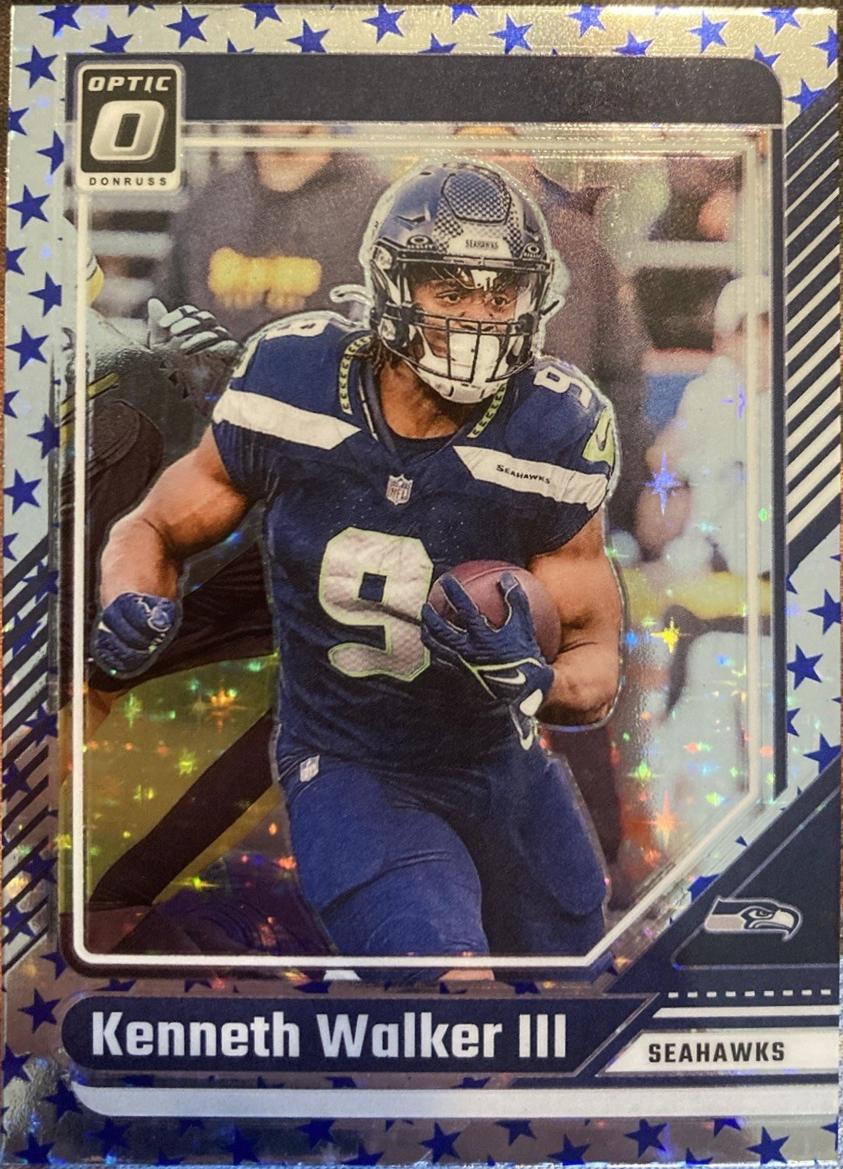 Kenneth Walker III [Stars] #178 Prices | 2024 Panini Donruss Optic