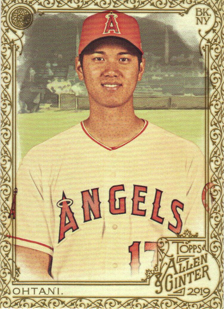 Shohei Ohtani #5 Baseball Cards 2019 Topps Allen & Ginter