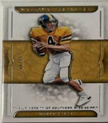 Brett Favre #5 Football Cards 2017 Panini National Treasures Collegiate