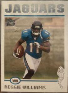 Reggie Williams #343 Football Cards 2004 Topps