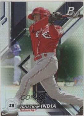 Jonathan India #TOP-7 2019 Bowman Platinum Baseball Top Prospects