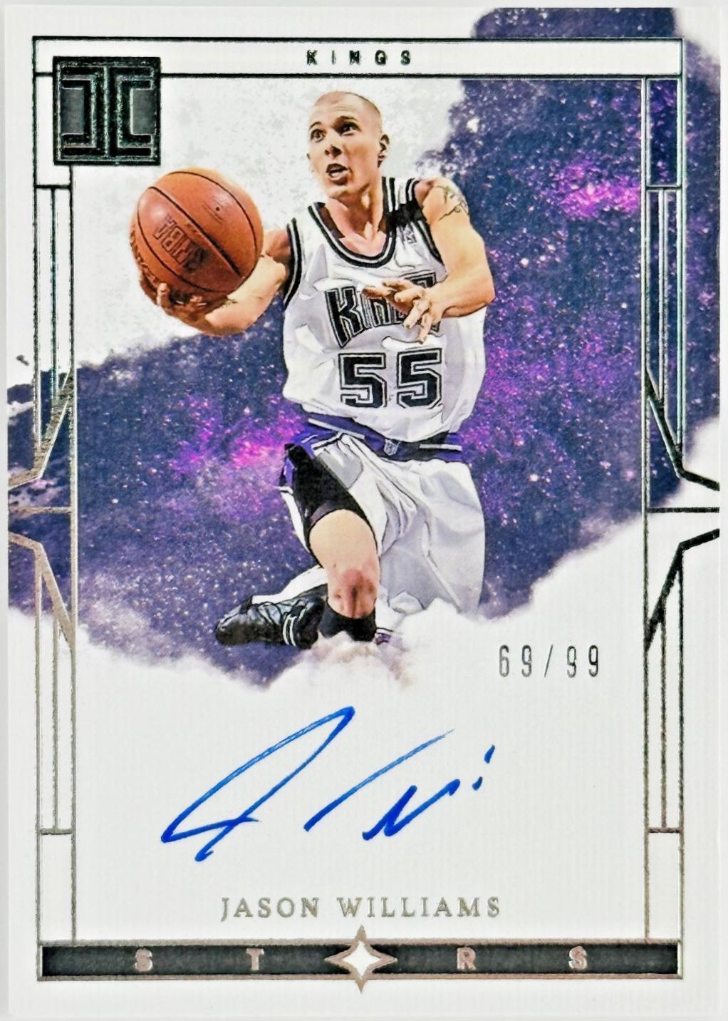 Jason Williams #ISS-JWI 2023 Panini Impeccable Stars Signature Basketball