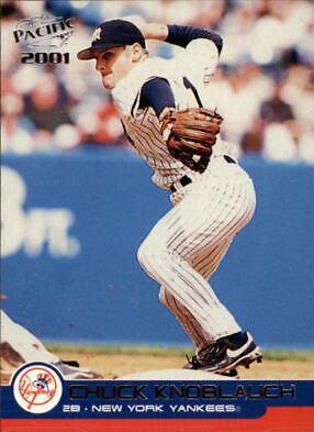 Chuck Knoblauch #290 Baseball Cards 2001 Pacific
