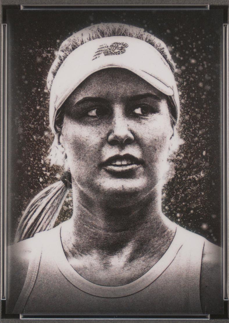 Genie Bouchard #II-GB Tennis Cards 2024 Topps Graphite Intricate Images