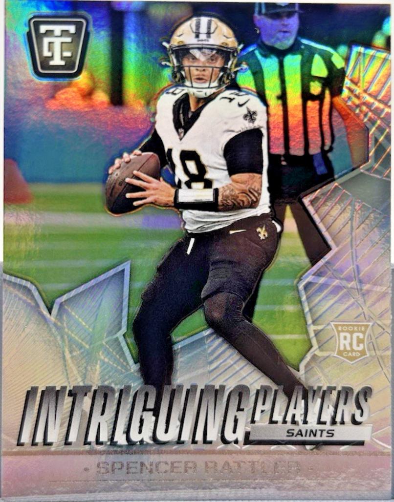 Spencer Rattler #18 Football Cards 2024 Panini Totally Certified Intriguing Players