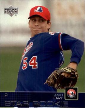 Zach Day #18 Baseball Cards 2003 Upper Deck
