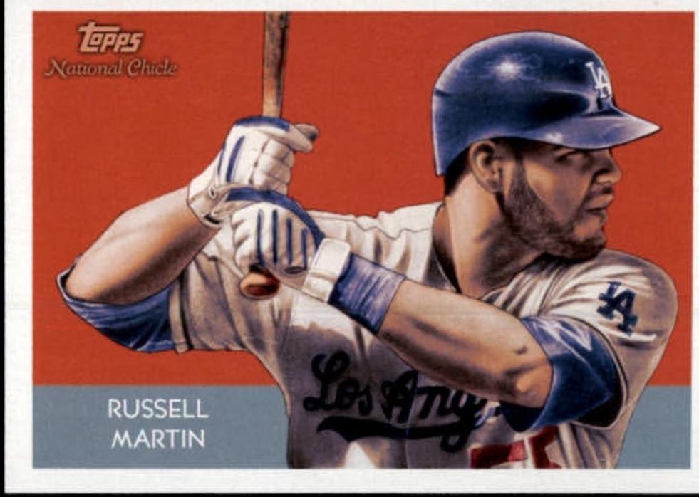 Russell Martin #38 Baseball Cards 2010 Topps National Chicle