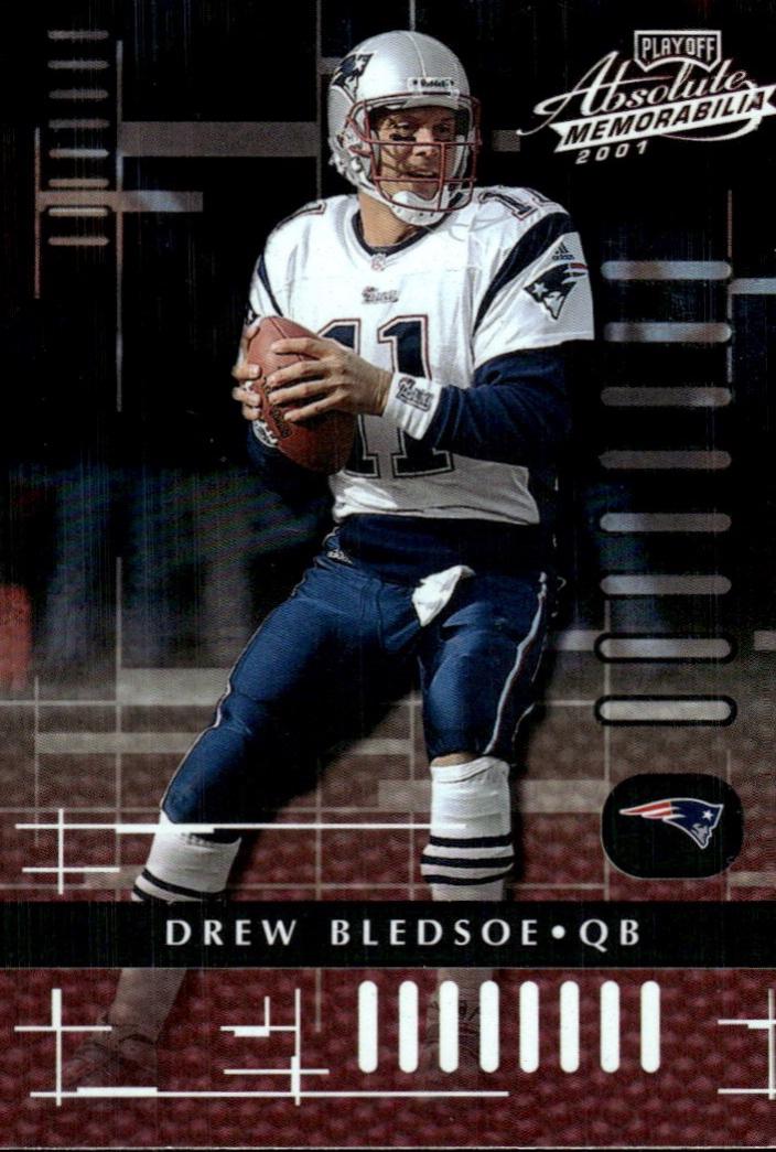 Drew Bledsoe #52 2001 Playoff Absolute Memorabilia Football