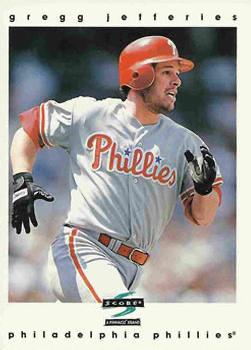 Gregg Jefferies #10 Baseball Cards 1997 Score