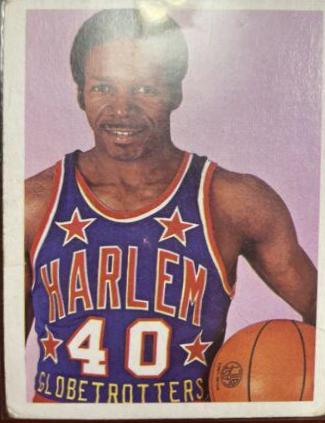 The Globetrotters #82 Basketball Cards 1971 Globetrotters 84