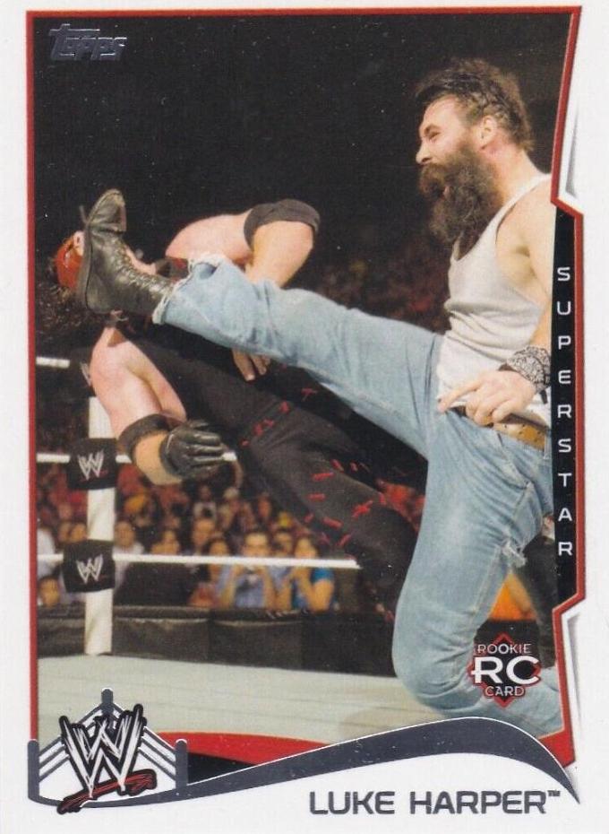 Luke Harper #30 Wrestling Cards 2014 Topps WWE