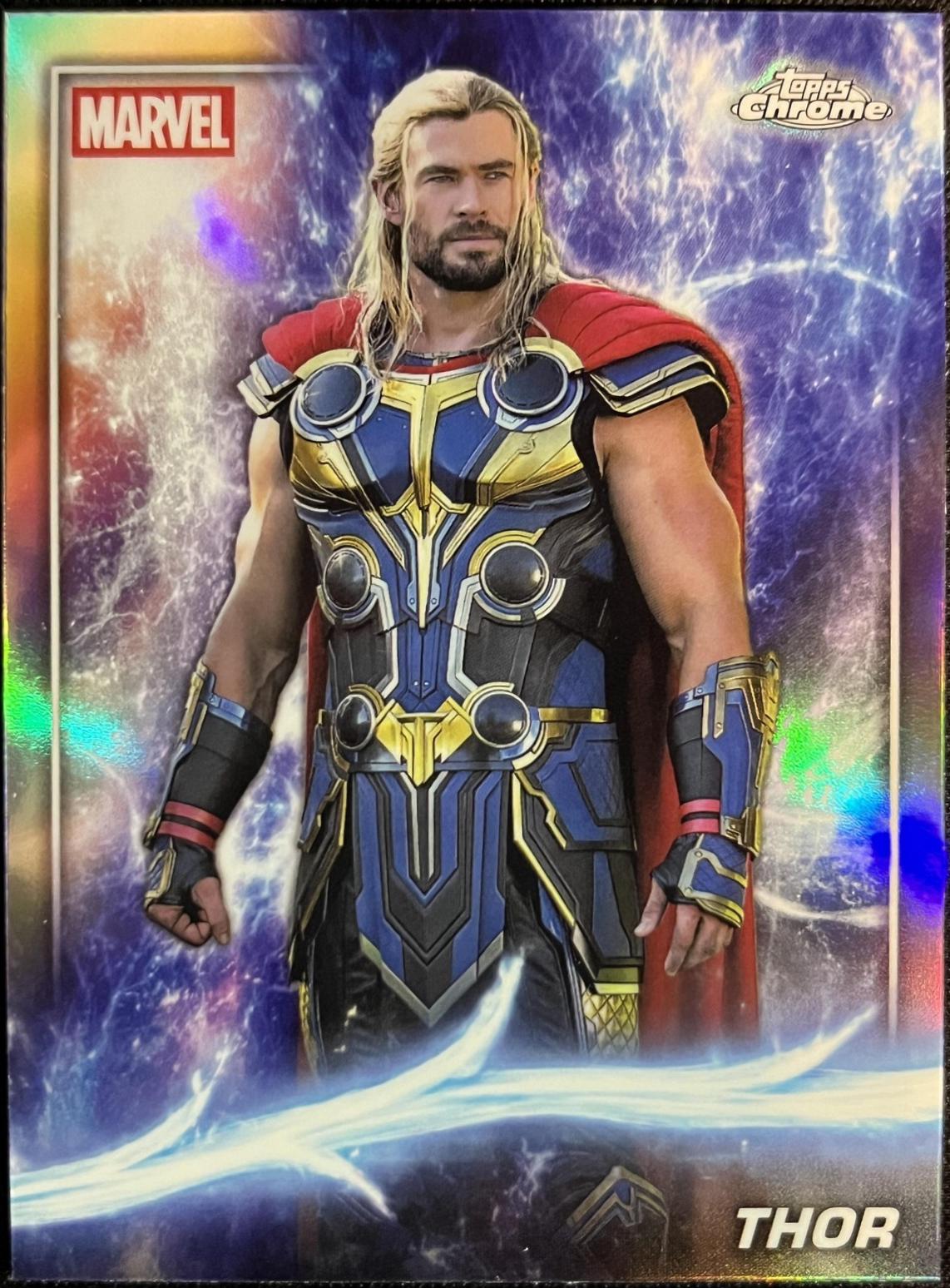 Thor [Rainbow Refractor] #134 Prices | Marvel 2025 Topps Chrome Studios ...