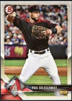 Paul Goldschmidt #5 Baseball Cards 2018 Bowman