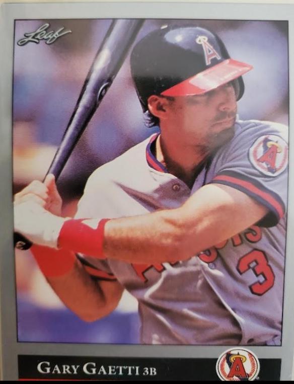 Gary Gaetti #107 Baseball Cards 1992 Leaf