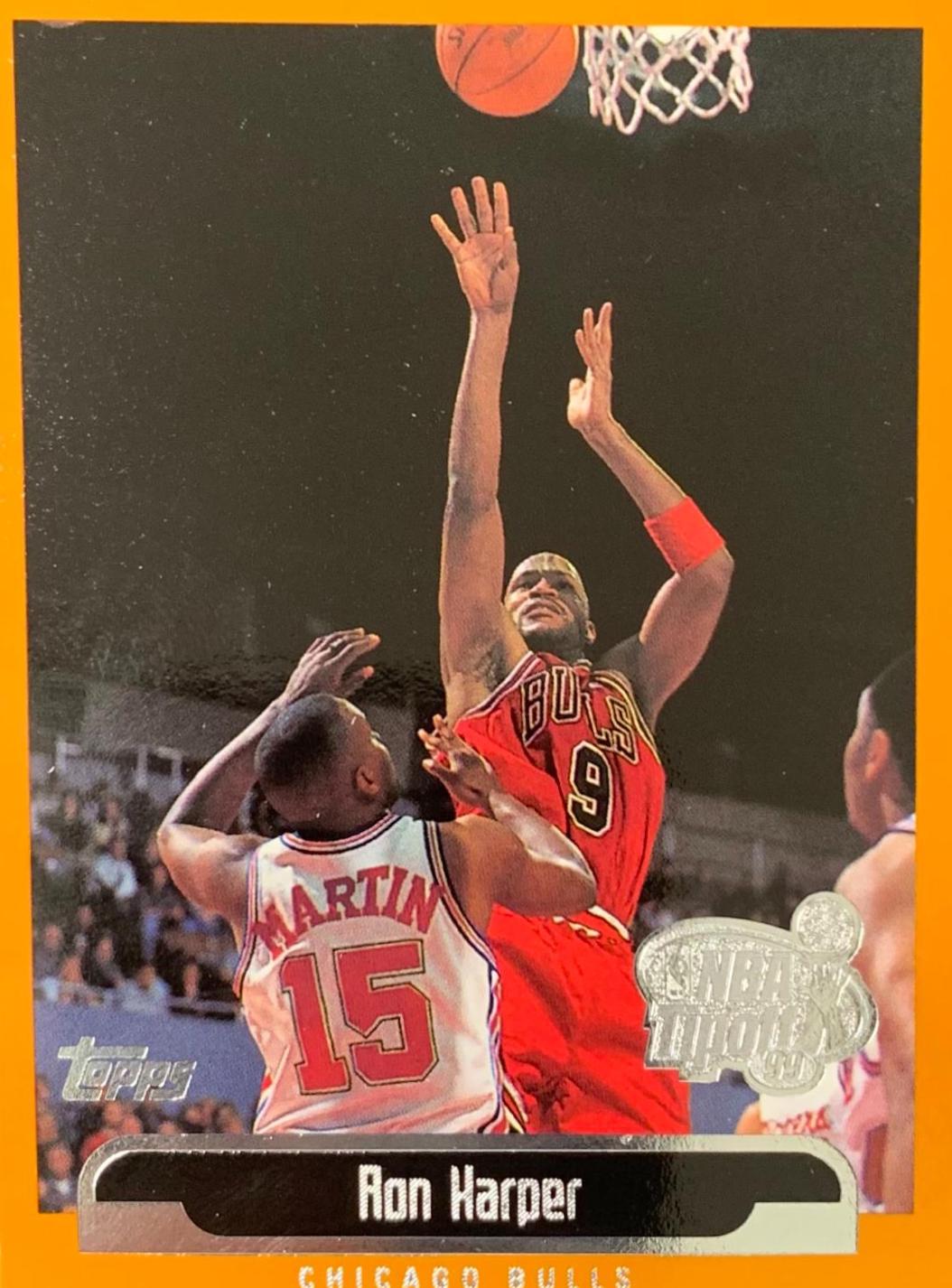 Ron Harper #2 Basketball Cards 1999 Topps NBA Tipoff