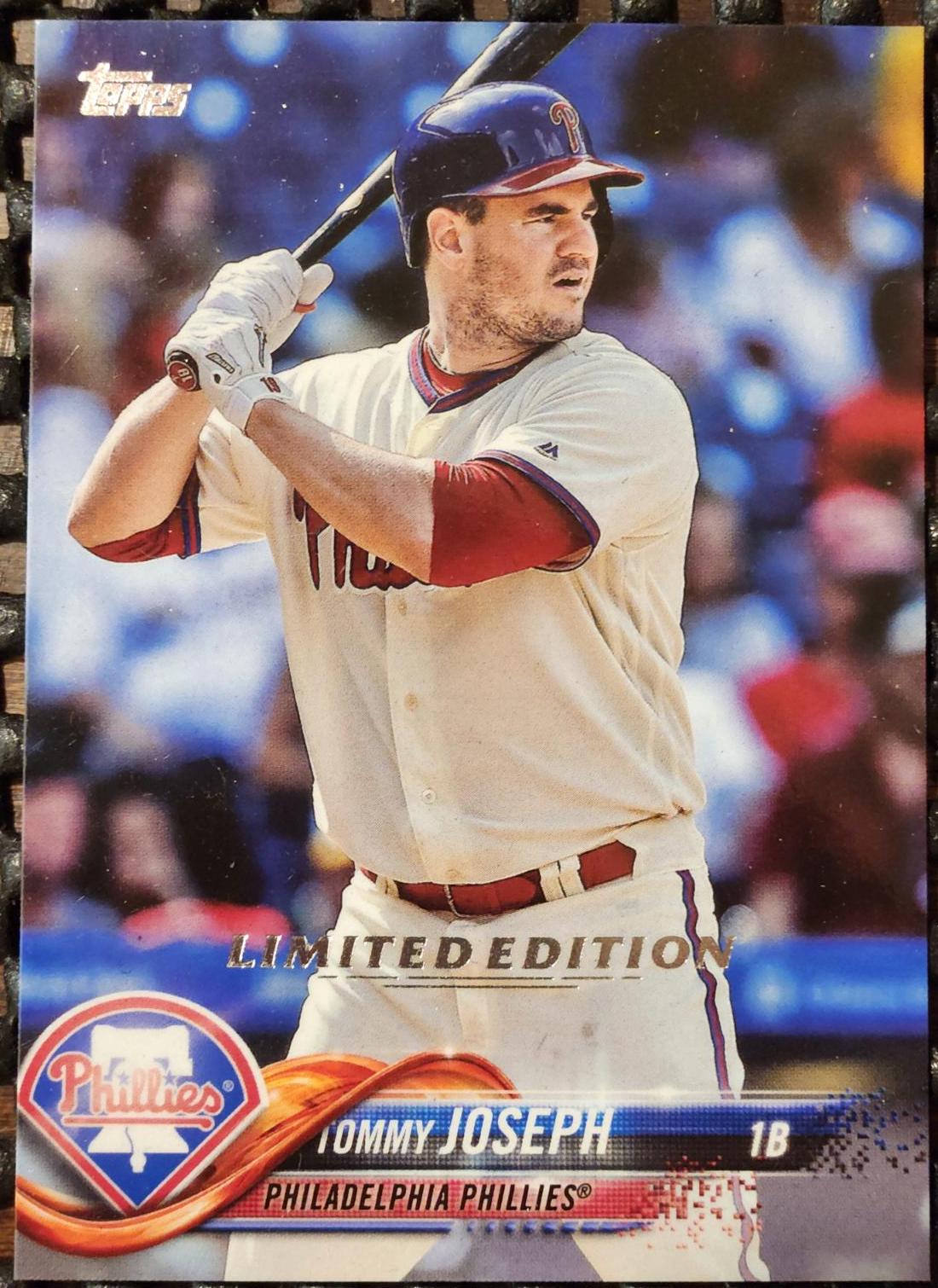 Tommy Joseph #583 Baseball Cards 2018 Topps Limited Edition