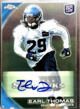 Earl Thomas [Autograph] #C135