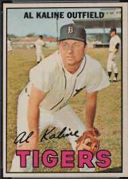Al Kaline #30 Baseball Cards 1967 O Pee Chee
