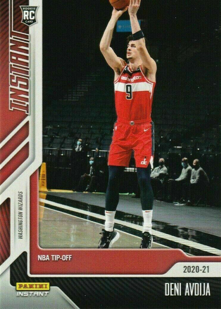 Deni Avdija #8 Basketball Cards 2020 Panini Instant