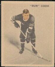 Bun Cook #66 Hockey Cards 1933 World Wide Gum Ice Kings