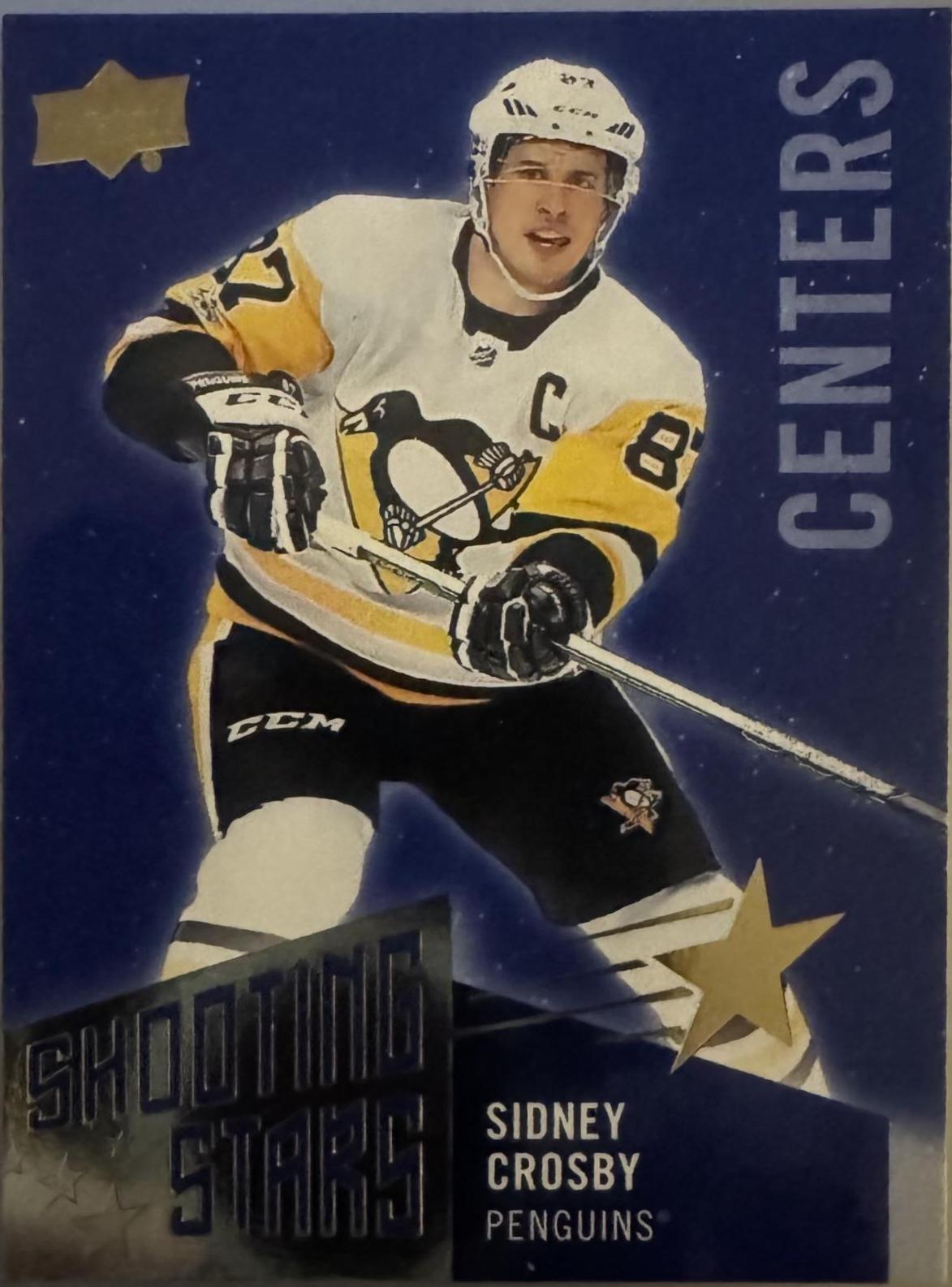 Sidney Crosby #SSC-8 Hockey Cards 2018 Upper Deck Shooting Stars Centers