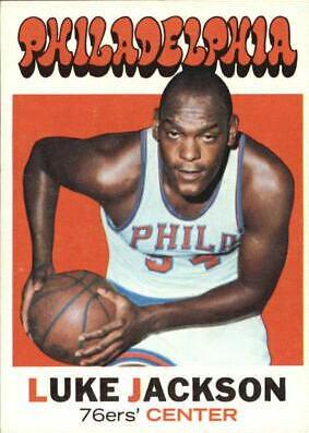 Luke Jackson #5 Basketball Cards 1971 Topps