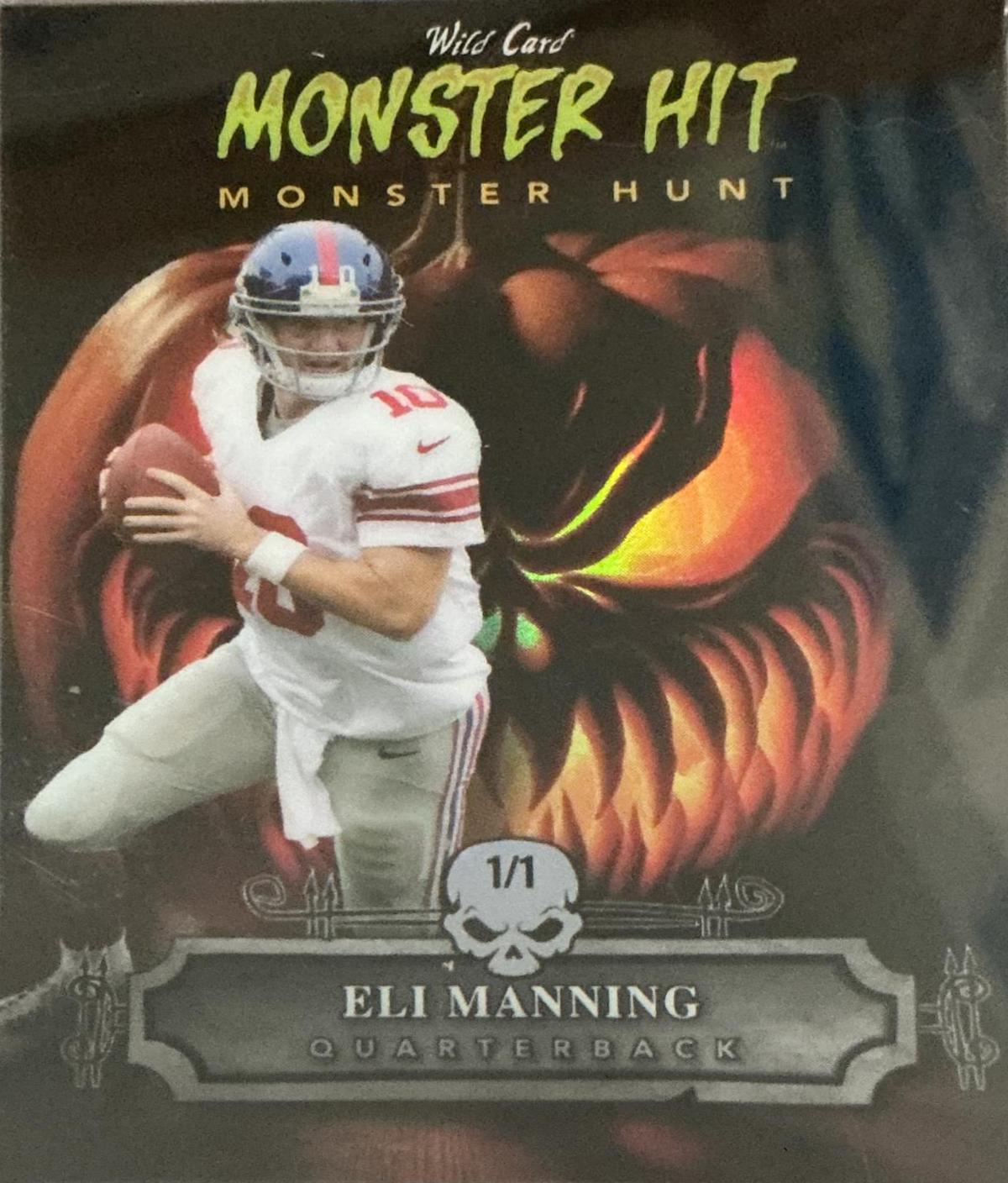 Eli Manning #MHP-EM 2024 Wild Card Haunted Hits Football