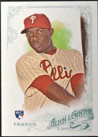 Maikel Franco #27 Baseball Cards 2015 Topps Allen & Ginter