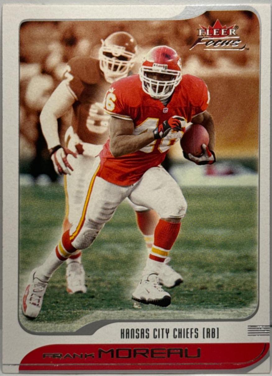 Frank Moreau #89 Football Cards 2001 Fleer Focus