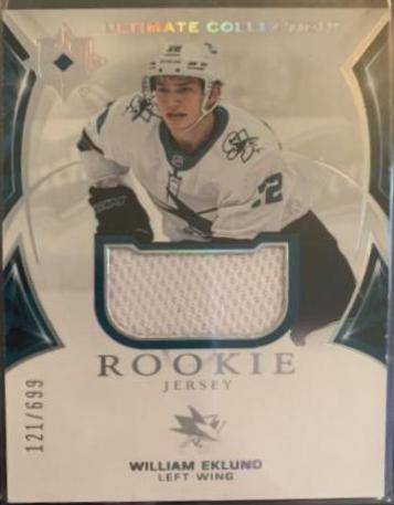 William Eklund #173 2021 Ultimate Collection Hockey