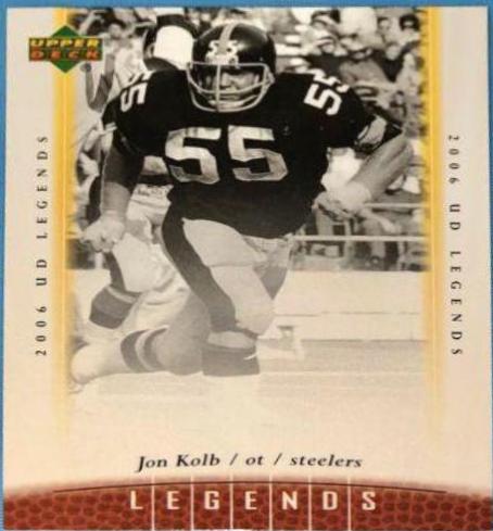 Jon Kolb #58 2006 Upper Deck Legends Football