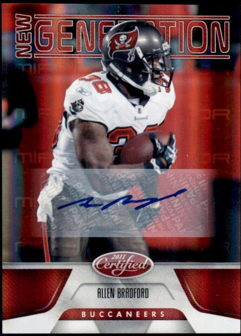 Anthony Allen [Mirror Red Autograph] #158
