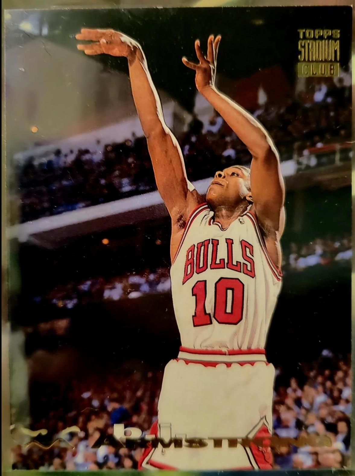 B.J. Armstrong #74 Basketball Cards 1993 Stadium Club