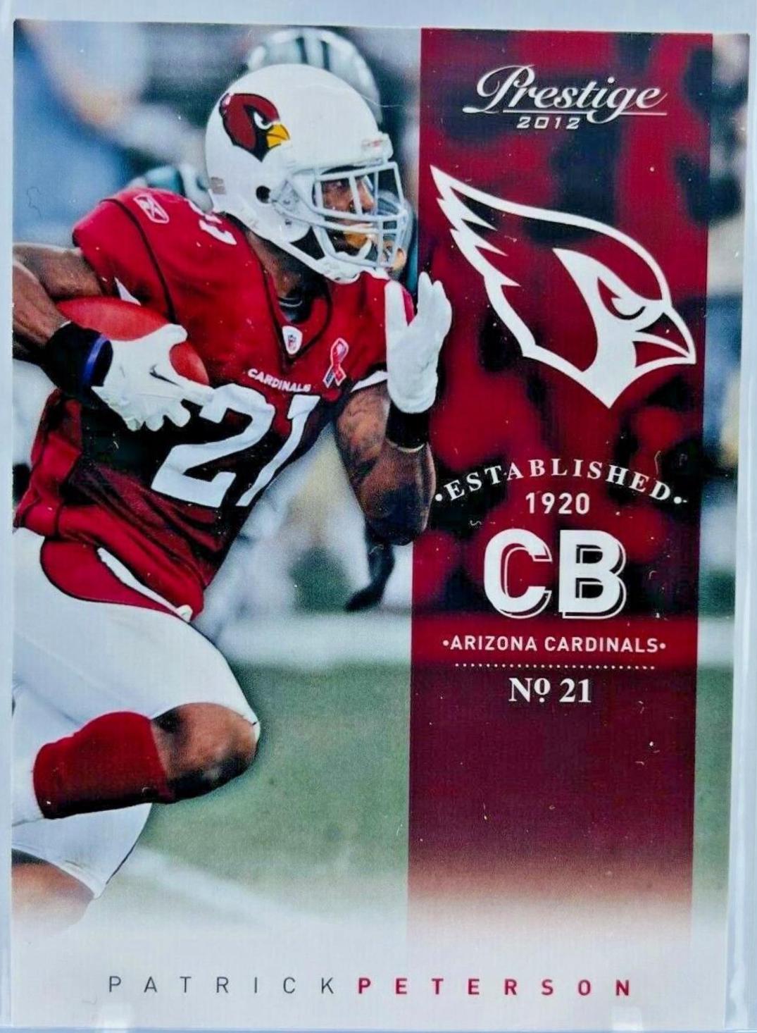 Patrick Peterson #4 Football Cards 2012 Panini Prestige