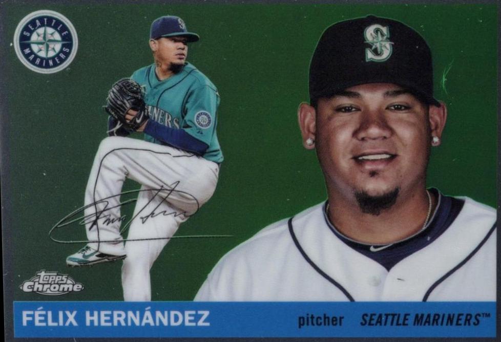 Felix Hernandez #466 2025 Topps Chrome Platinum Baseball