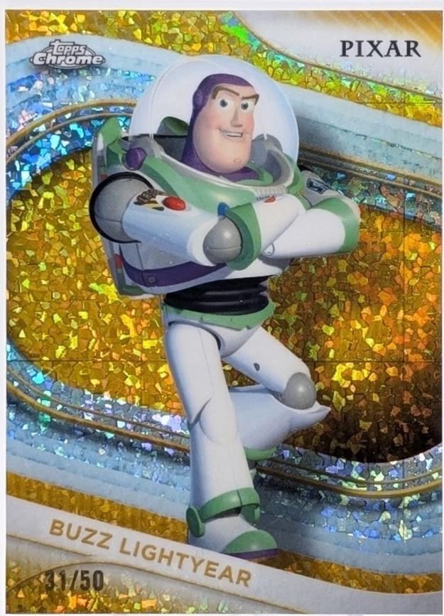 Buzz Lightyear [Gold Diamonds Refractor] #90 Prices | 2025 Topps