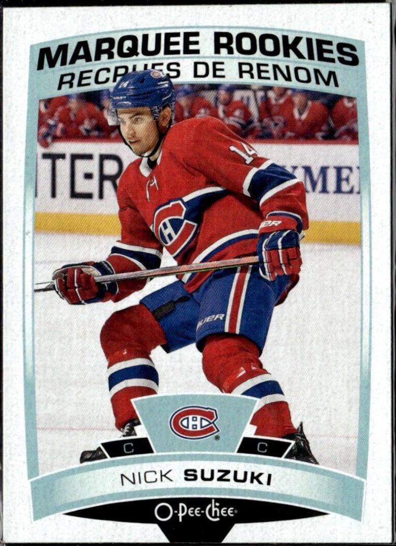 Nick Suzuki #647 Hockey Cards 2019 O Pee Chee