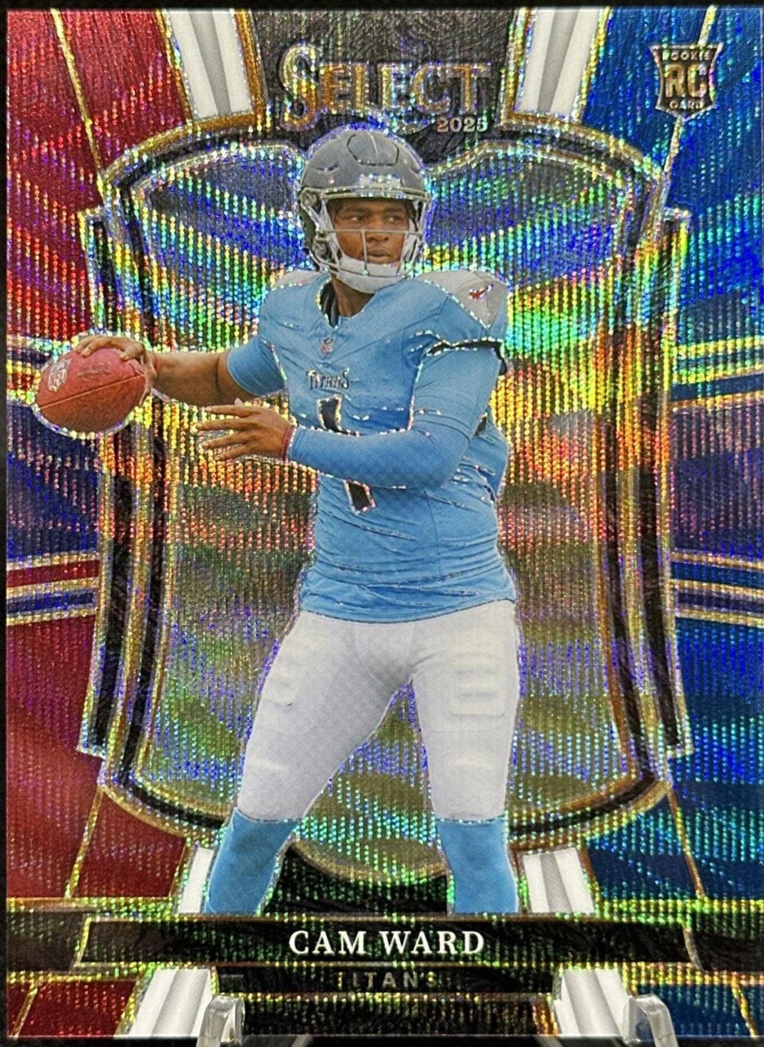 Cam Ward [Tri-Color Prizm] #126 Prices | 2025 Panini Select | Football ...