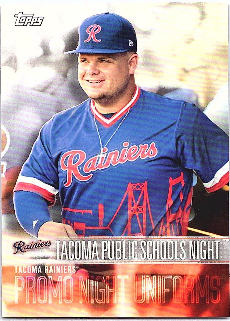 Tacoma Public Schools Night #PN-PSN Baseball Cards 2018 Topps Pro Debut Promo Night Uniforms