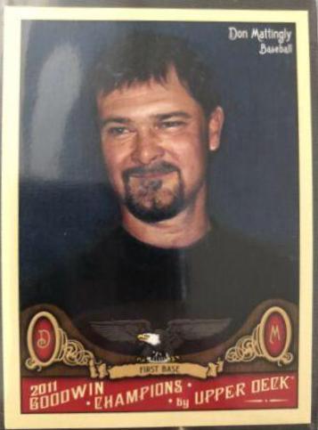 Don Mattingly #16 Baseball Cards 2011 Goodwin Champions