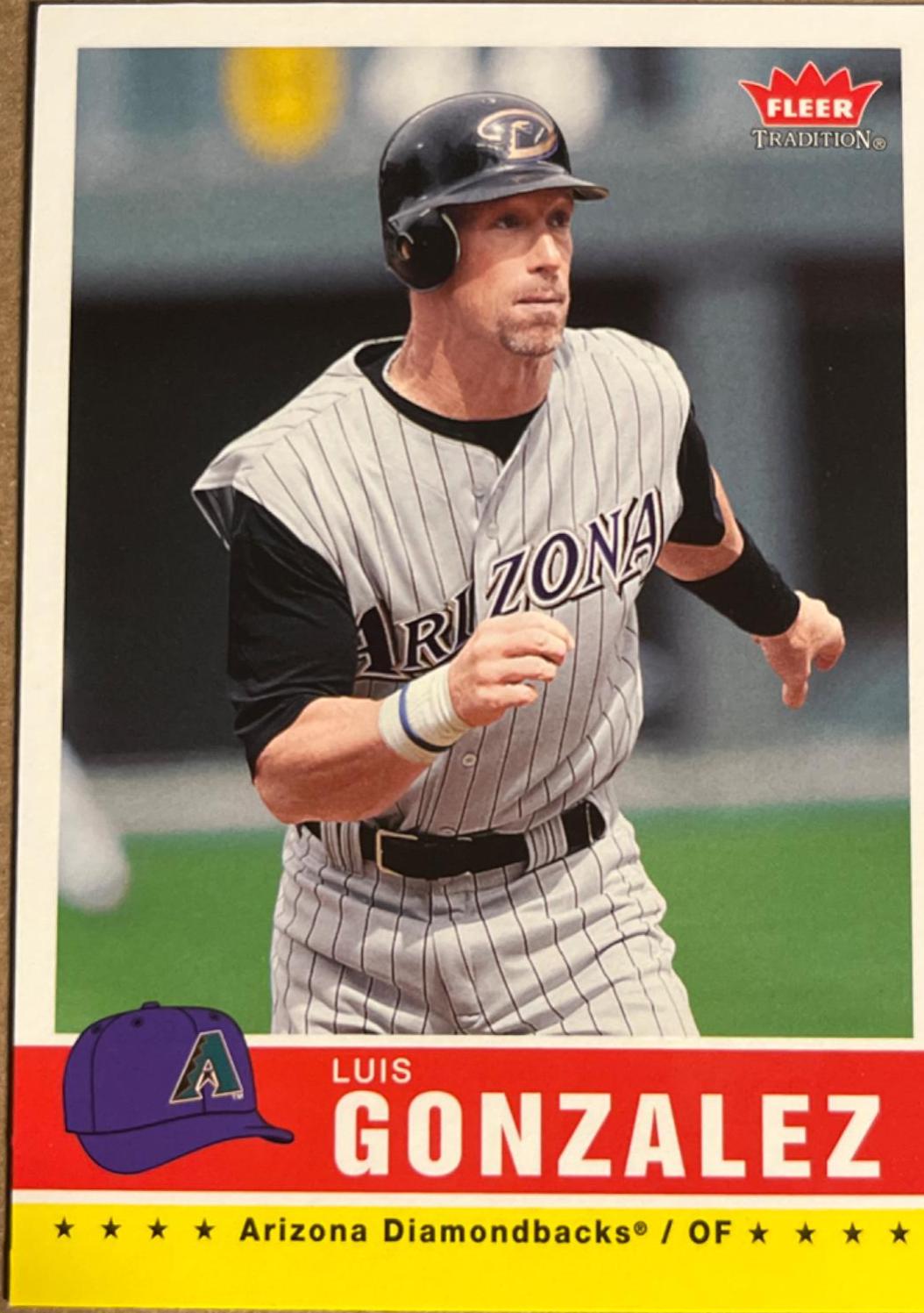 Luis Gonzalez #9 Baseball Cards 2006 Fleer Tradition