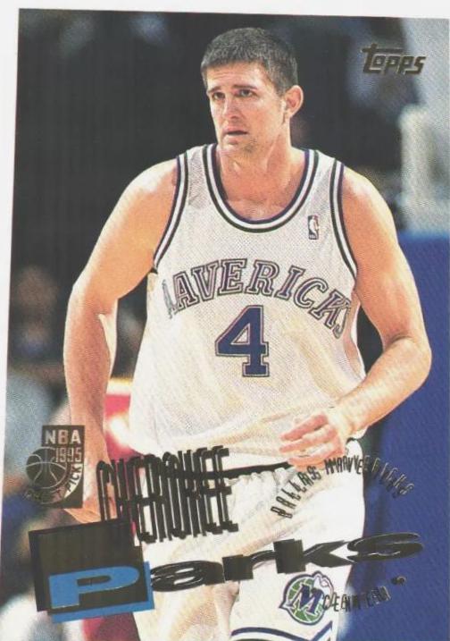 Cherokee Parks #182 Basketball Cards 1995 Topps