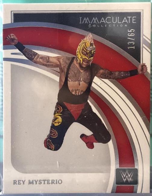 Rey Mysterio #19 Wrestling Cards 2022 Panini Immaculate WWE