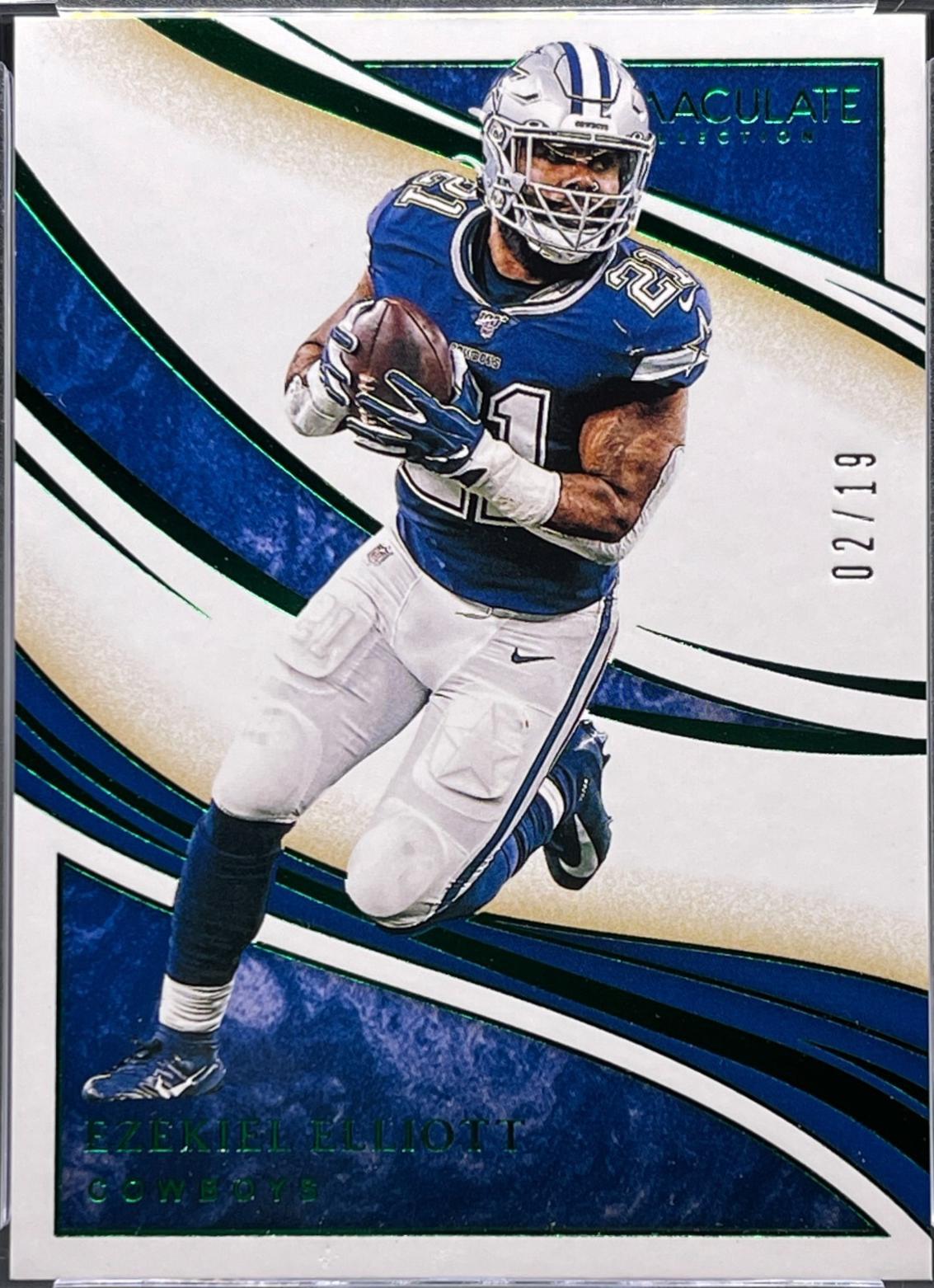 Ezekiel Elliott #11 2020 Panini Immaculate Collection Football