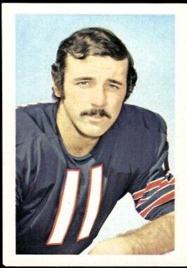 Jack Concannon #48 Football Cards 1972 NFLPA Wonderful World Stamps