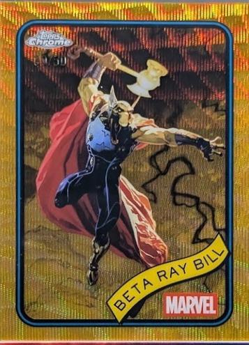 Beta RAY Bill Gold Wave Refractor