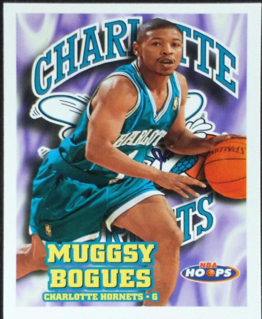 Muggsy Bogues #19 Basketball Cards 1997 Hoops
