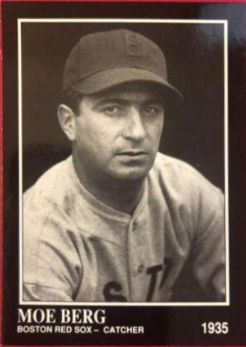 Moe Berg #184 Baseball Cards 1991 Conlon Collection