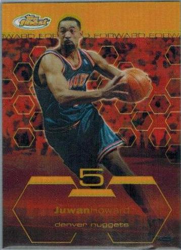 Juwan Howard #53 Basketball Cards 2002 Finest