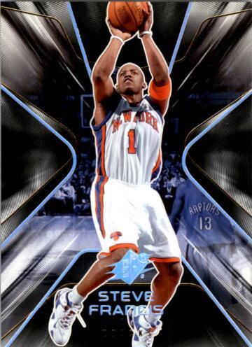 Steve Francis #62 Basketball Cards 2006 SPx